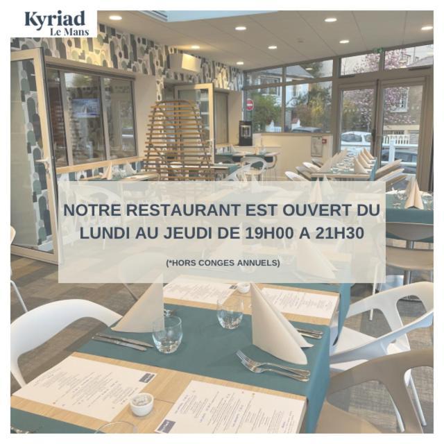 Kyriad Le Mans Est Eksteriør billede